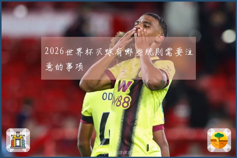2026世界杯买球有哪些规则需要注意的事项